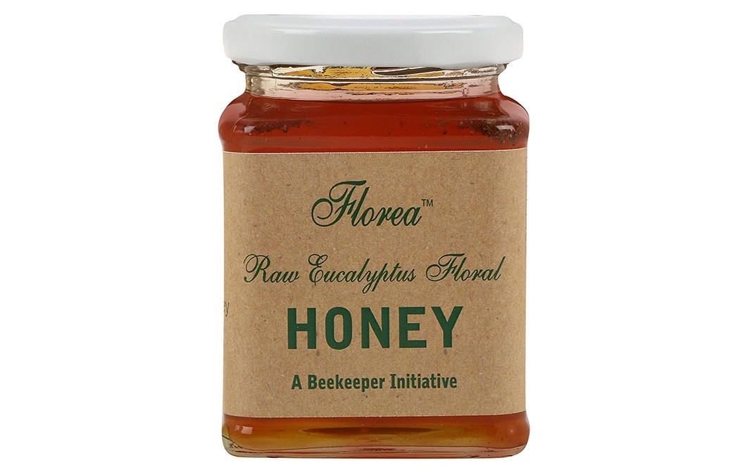 Florea Raw Eucalyptus Floral Honey   Glass Jar  350 grams